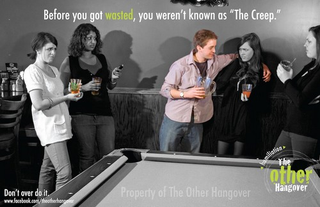 Illustration for article titled Crappy Anti-Drinking Campaign Says Booze Will Make You A Slut